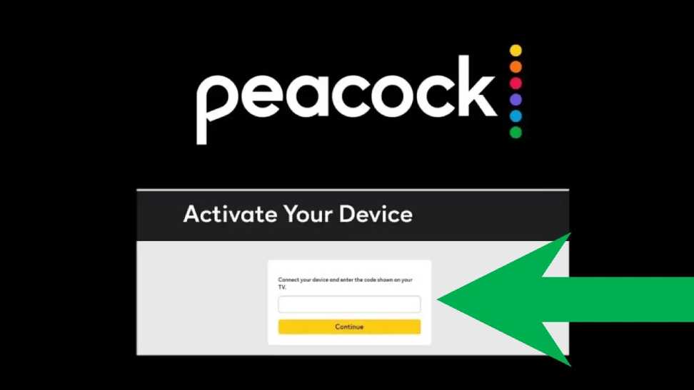 How to Enter a Code on Peacock TV